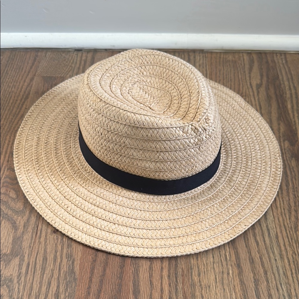 Madewell Tan Straw Hat